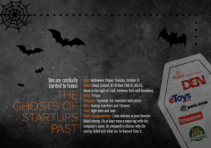 The Cereal Entrepreneurs Presents: A Halloween Soiree | Invitation Design by banedsgn