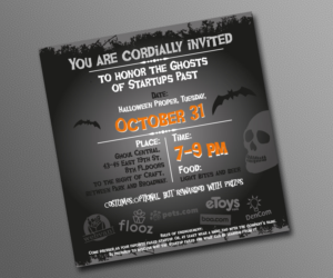 The Cereal Entrepreneurs Presents: A Halloween Soiree | Invitation Design by AdriQ