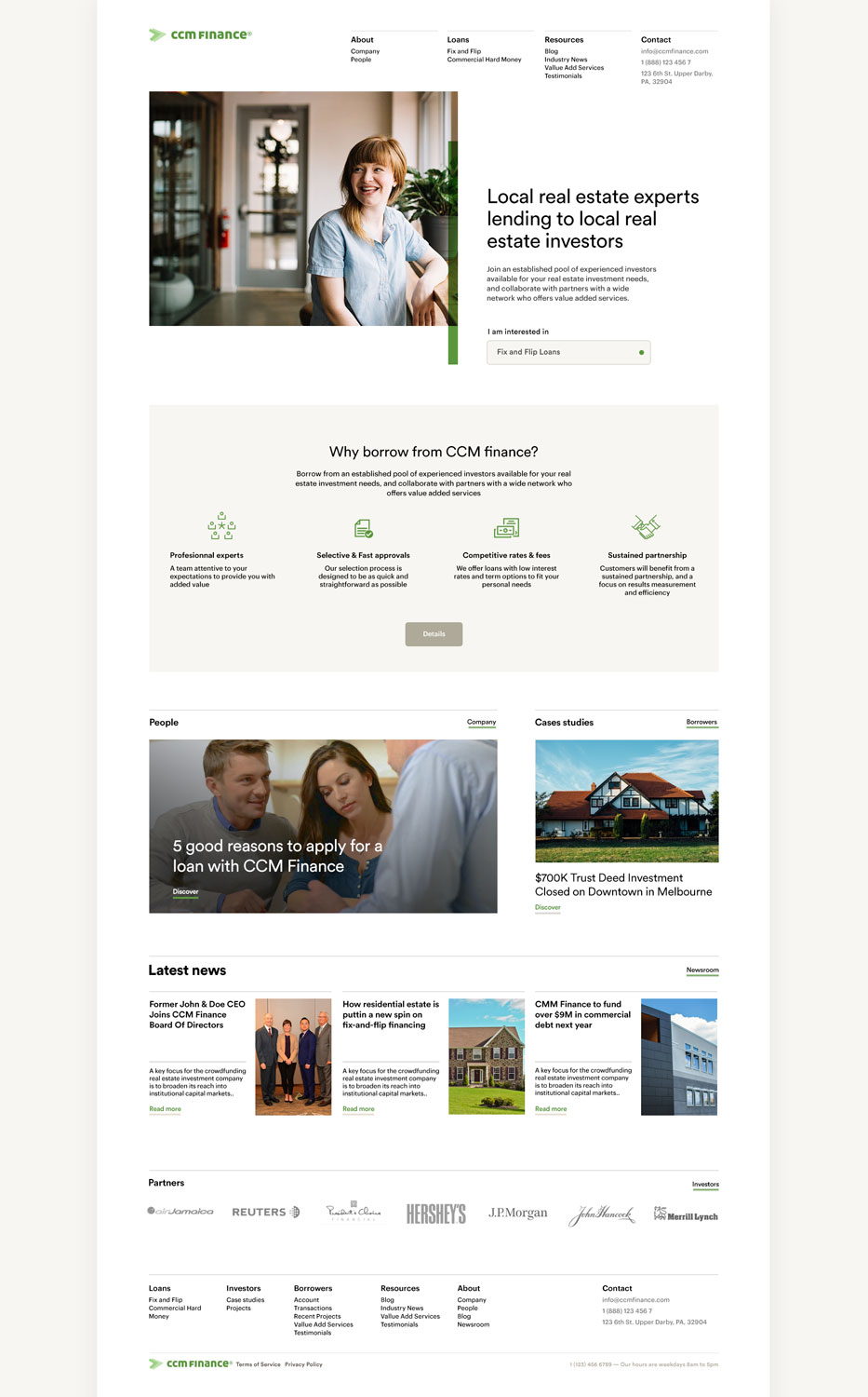 Web-Design von WYSIWYG für Carpathian Capital Management, LLC | Design #16343000