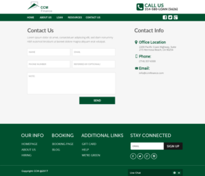 Web Design by Ayesha Khan for Carpathian Capital Management, LLC | Design: #16296010