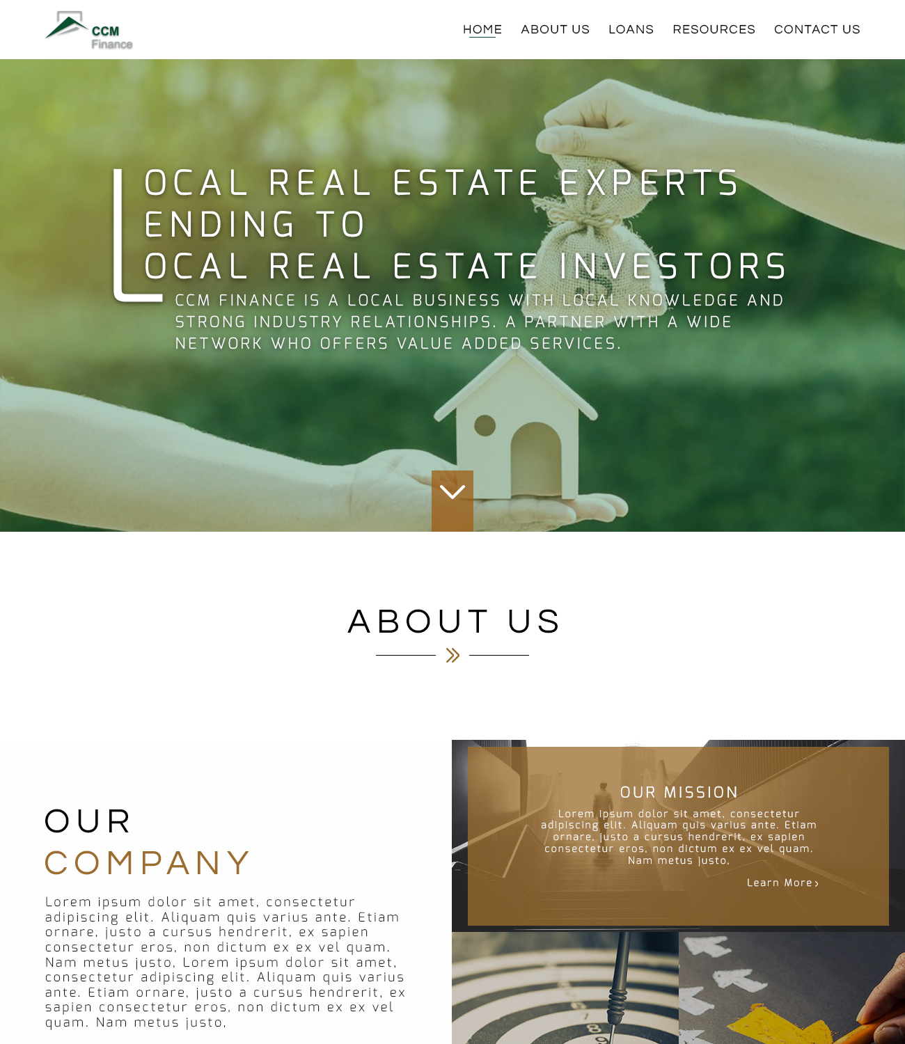 Web Design by OmarSayed for Carpathian Capital Management, LLC | Design #16348355
