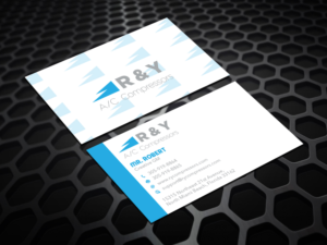 Diseño de Tarjeta de Presentación por Verified artistry (Design garden) para R & Y A/C Compressors  | Diseño: #16312809