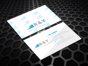 Diseño de Tarjeta de Presentación por Verified artistry (Design garden) para R & Y A/C Compressors  | Diseño: #16312810