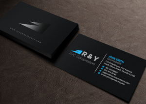 Business Card Design by Brand aid for R & Y A/C Compressors  | Design: #16289805