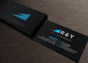 Diseño de Tarjeta de Presentación por Brand aid para R & Y A/C Compressors  | Diseño: #16289924