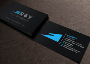 Diseño de Tarjeta de Presentación por Brand aid para R & Y A/C Compressors  | Diseño: #16289926