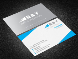 Diseño de Tarjeta de Presentación por Brand aid para R & Y A/C Compressors  | Diseño: #16289969