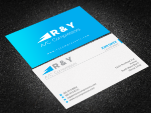 Diseño de Tarjeta de Presentación por Brand aid para R & Y A/C Compressors  | Diseño: #16289976