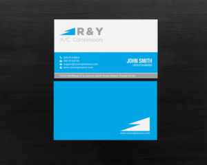 Visitenkarten-Design von chandrayaan.creative für R & Y A/C Compressors  | Design: #16289516