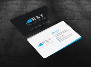 Design de Carte de Visite par chandrayaan.creative pour R & Y A/C Compressors  | Design : #16290655