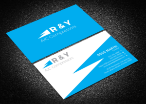 Business Card Design by Graphic Flame for R & Y A/C Compressors  | Design: #16291496