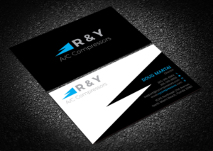 Business Card Design by Graphic Flame for R & Y A/C Compressors  | Design: #16291497