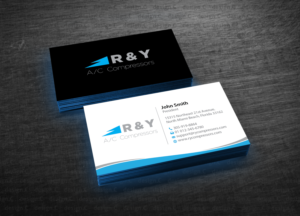 Diseño de Tarjeta de Presentación por design_C. para R & Y A/C Compressors  | Diseño: #16303840