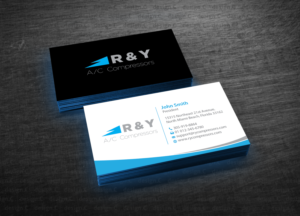 Diseño de Tarjeta de Presentación por design_C. para R & Y A/C Compressors  | Diseño: #16303887