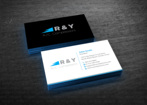 Diseño de Tarjeta de Presentación por design_C. para R & Y A/C Compressors  | Diseño: #16303968