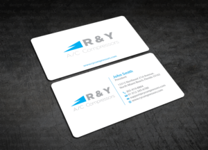 Diseño de Tarjeta de Presentación por design_C. para R & Y A/C Compressors  | Diseño: #16320460