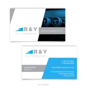 Business Card Design by RVLdesign