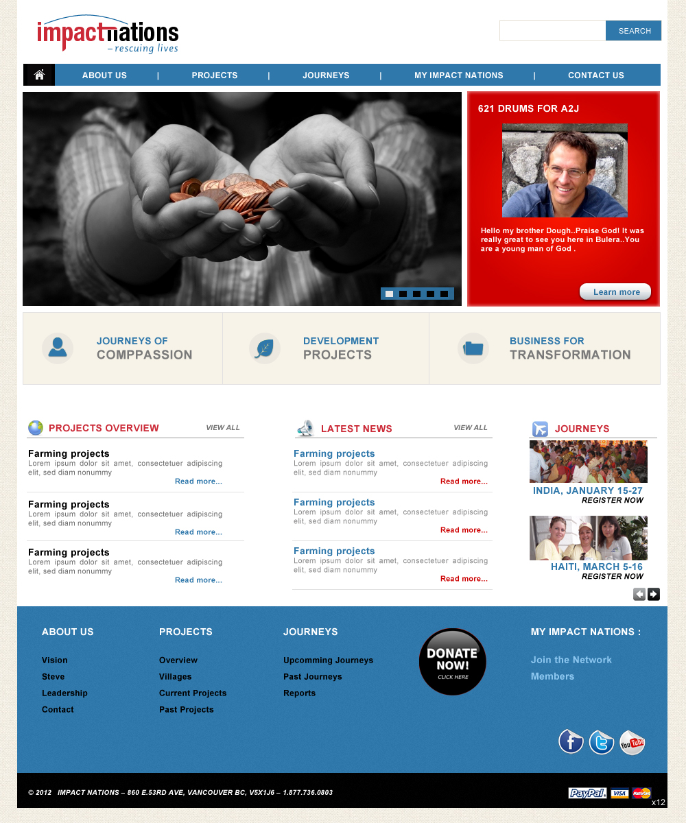 Web-Design von pb für dieses Projekt | Design #604740