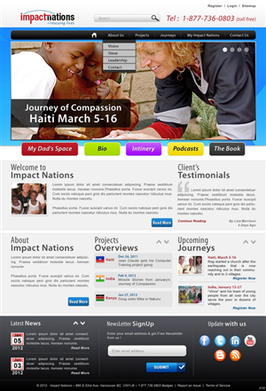 Web Design by pb for this project | Design: #606780