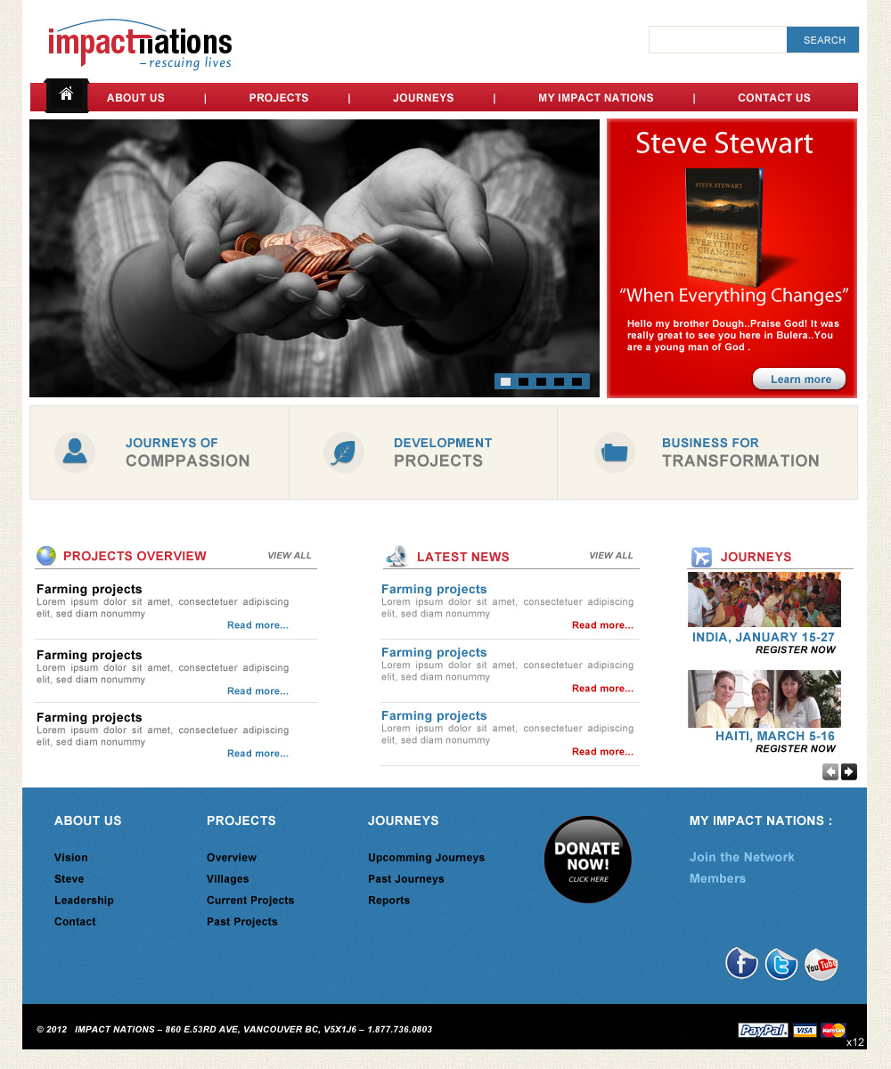 Web Design par pb pour ce projet | Design #617950