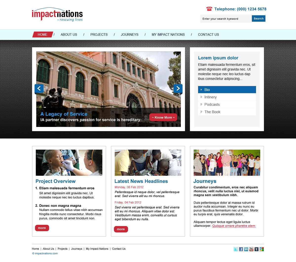 Web-Design von Gatty für dieses Projekt | Design #605614