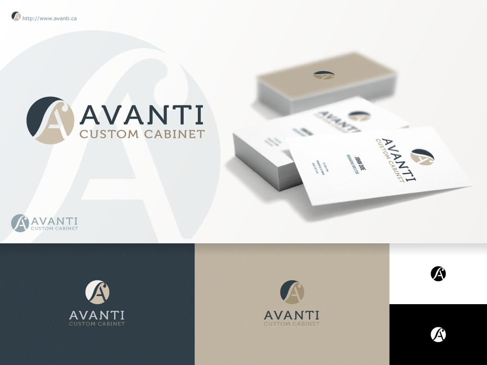 Design de Logo par Raoul Camion pour Avanti Custom Cabinets | Design #16314817