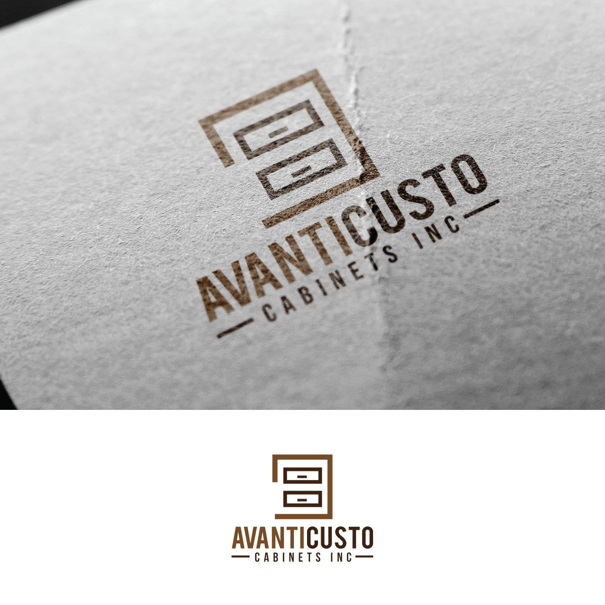 Logo-Design von e-graphics für Avanti Custom Cabinets | Design #16308722