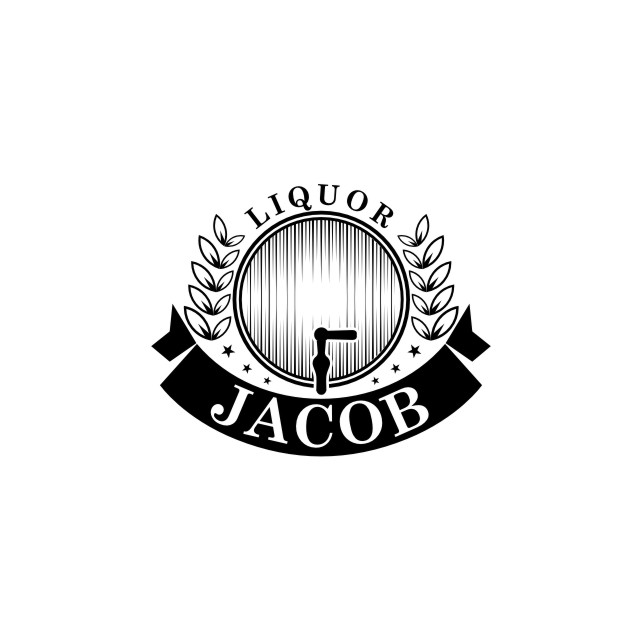 Logo Design by creative.bugs for Jacob Liquor | Design #16293026