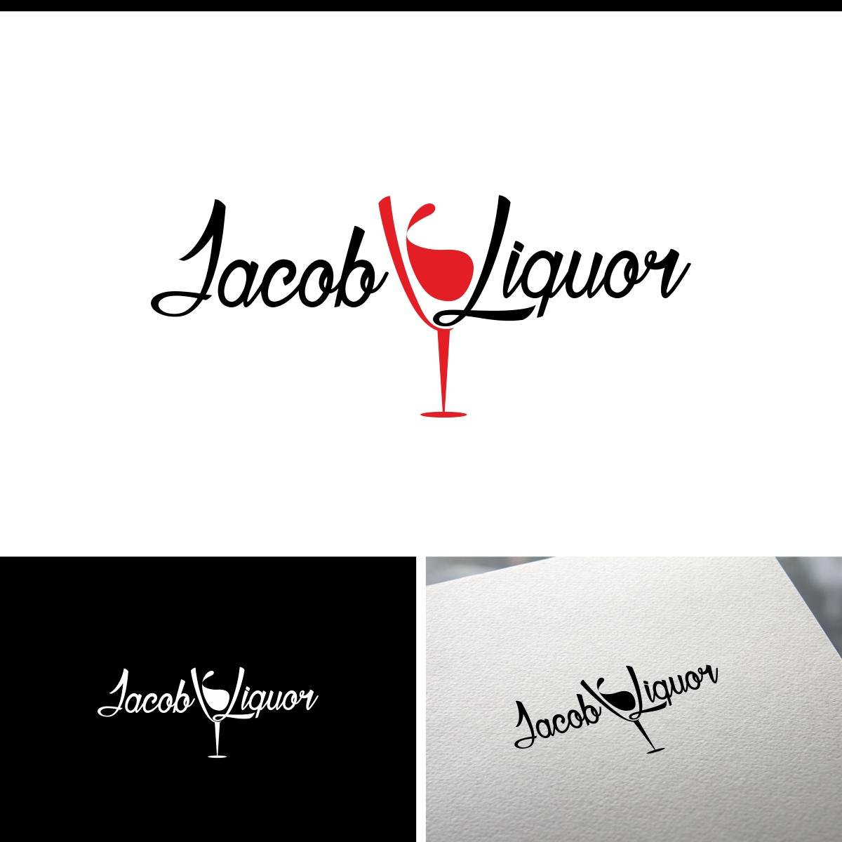 Logo Design by e-graphics for Jacob Liquor | Design #16290467