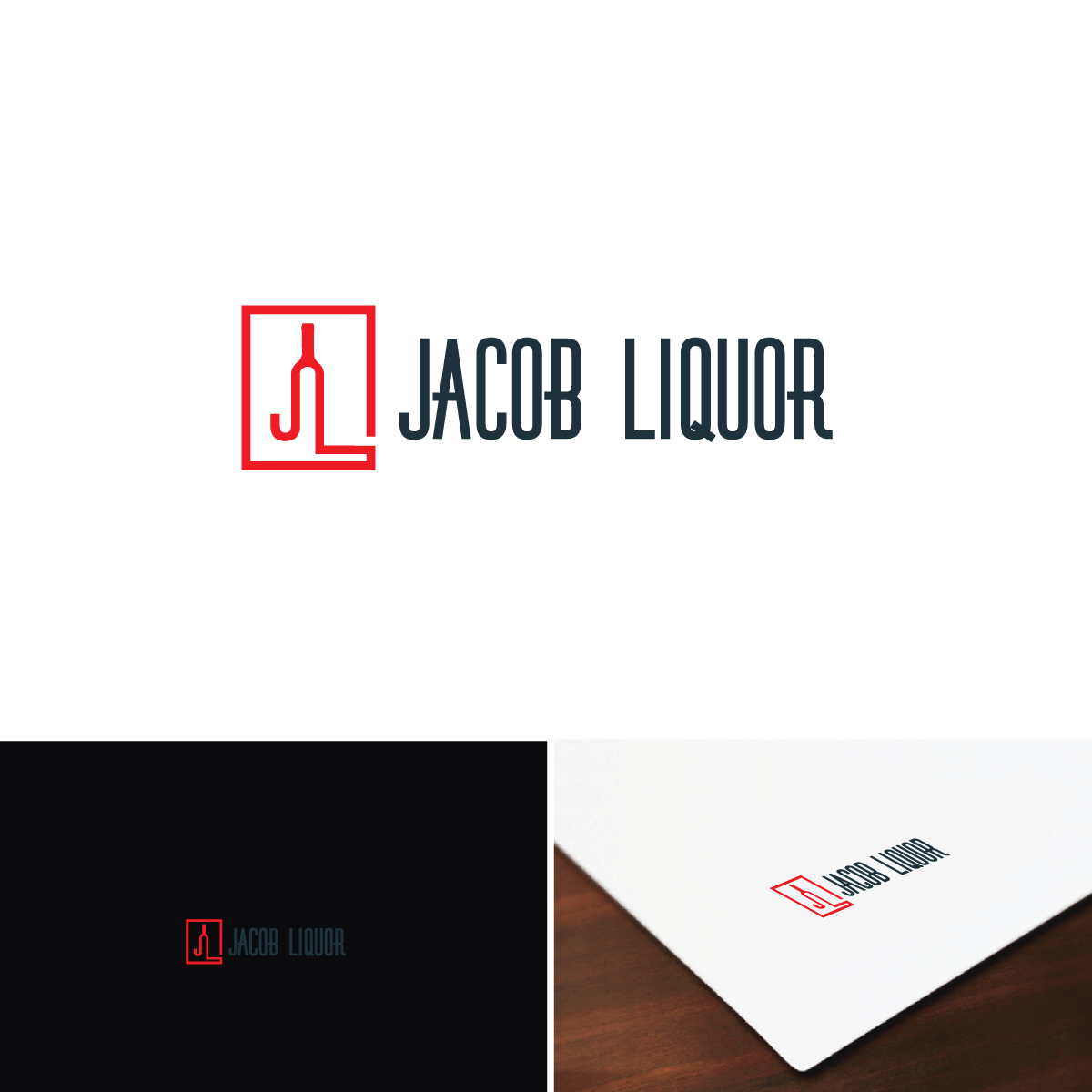 Logo Design by e-graphics for Jacob Liquor | Design #16291418