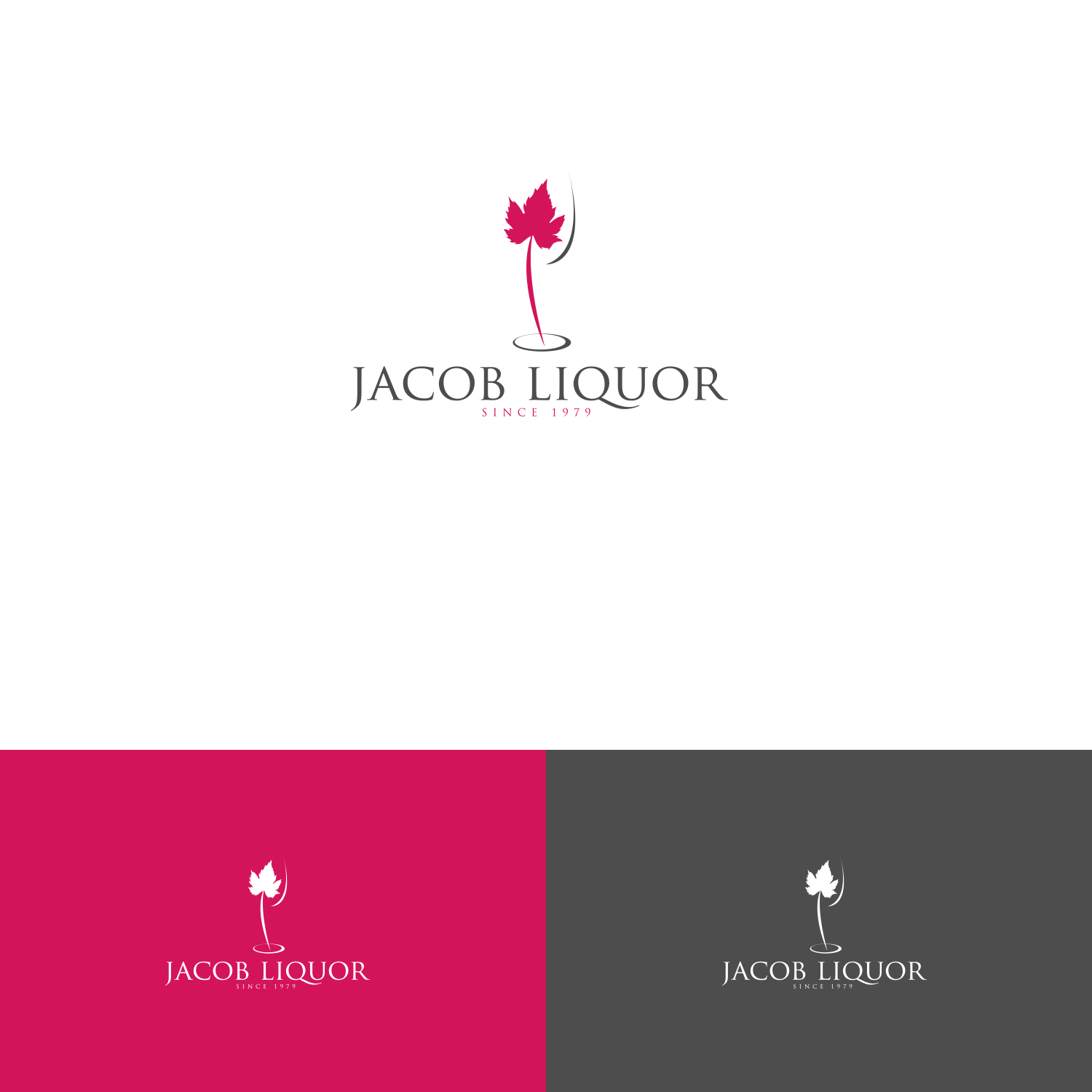 Logo Design by DesignDUO for Jacob Liquor | Design #16362369
