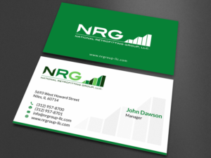 Business Card Design by SKYdesign for National Retrofitting Group, LLC | Design: #16390667