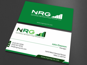 Business Card Design by SKYdesign for National Retrofitting Group, LLC | Design: #16390671