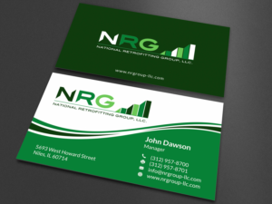 Business Card Design by SKYdesign for National Retrofitting Group, LLC | Design: #16390675