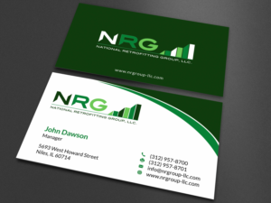 Business Card Design by SKYdesign for National Retrofitting Group, LLC | Design: #16390677