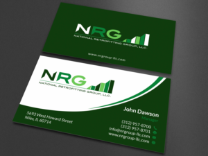 Business Card Design by SKYdesign for National Retrofitting Group, LLC | Design: #16390679
