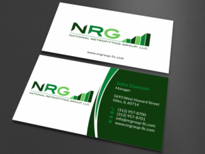 Business Card Design by SKYdesign for National Retrofitting Group, LLC | Design: #16390690