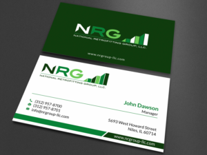 Business Card Design by SKYdesign for National Retrofitting Group, LLC | Design: #16390691