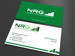 Business Card Design by SKYdesign for National Retrofitting Group, LLC | Design: #16390713