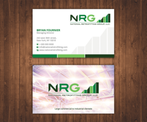 Business Card Design by Stylez Designz for National Retrofitting Group, LLC | Design: #16408003