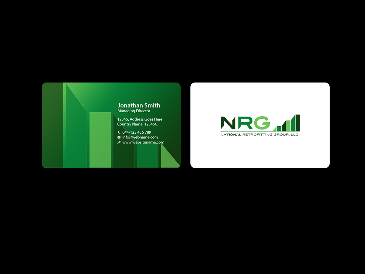 Design de Carte de Visite par Creations Box 2015 pour National Retrofitting Group, LLC | Design #16299655