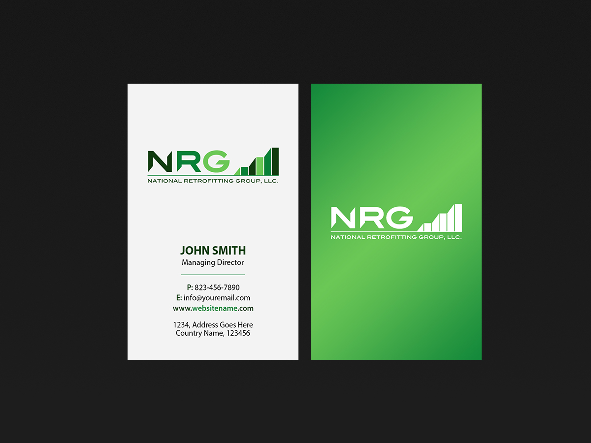 Design de Carte de Visite par Creations Box 2015 pour National Retrofitting Group, LLC | Design #16299662