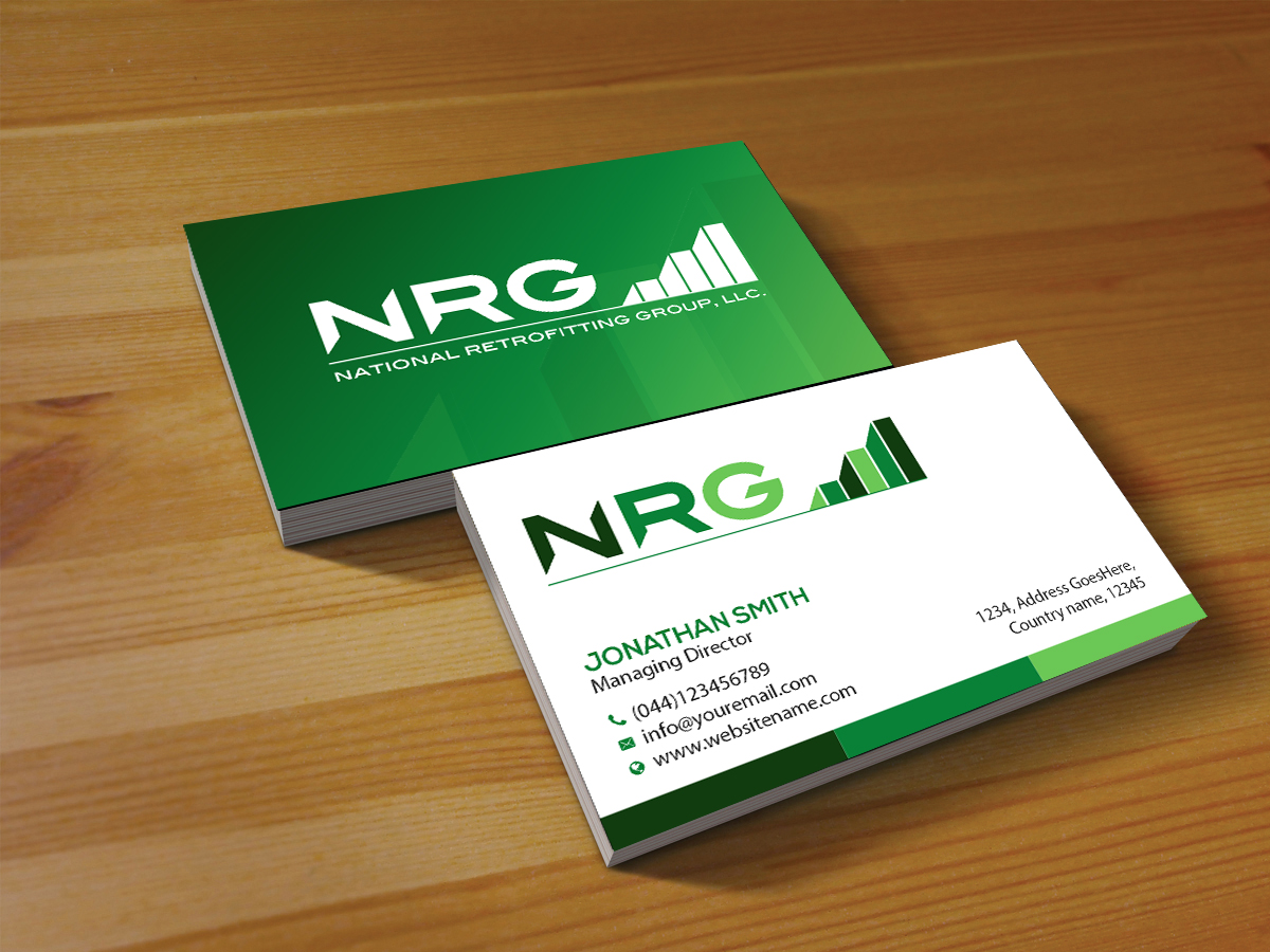 Design de Carte de Visite par Creations Box 2015 pour National Retrofitting Group, LLC | Design #16299674