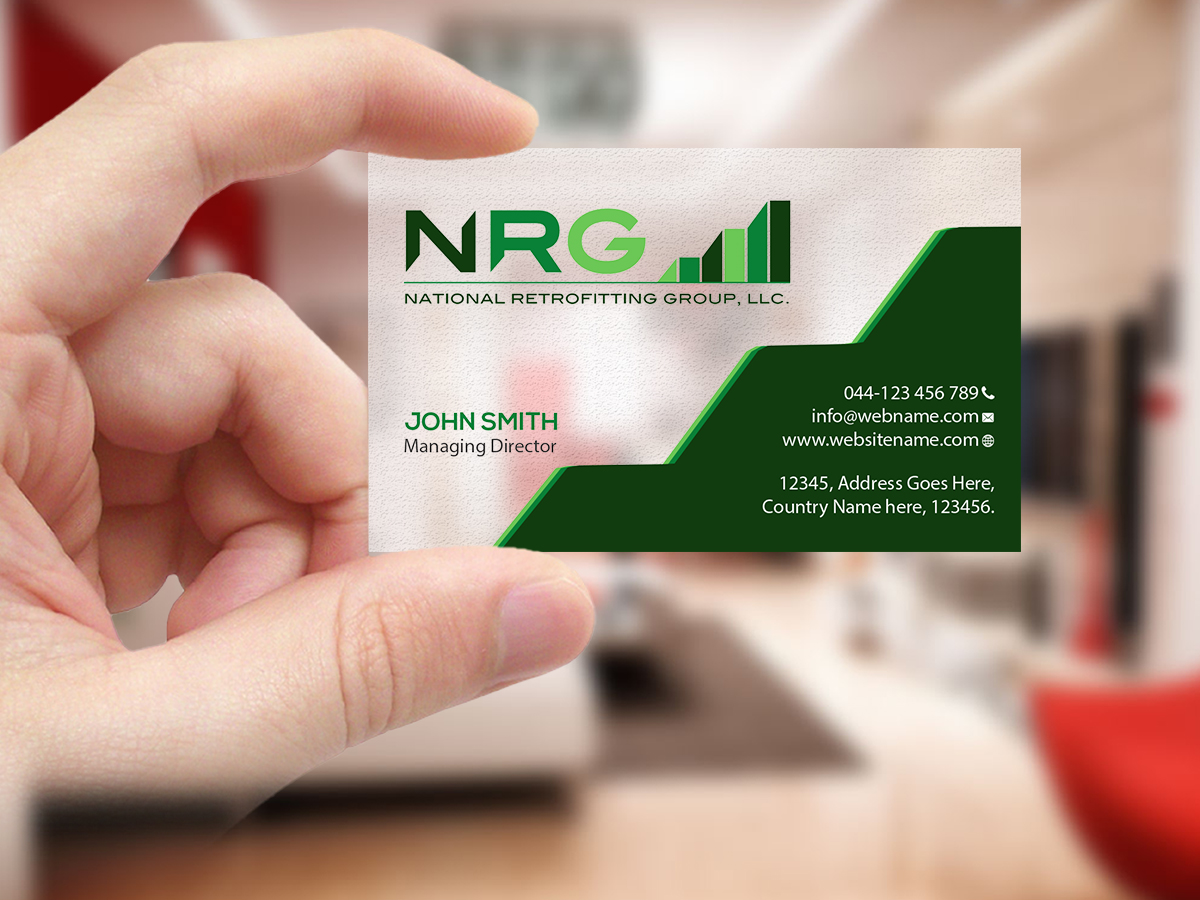 Design de Carte de Visite par Creations Box 2015 pour National Retrofitting Group, LLC | Design #16299676