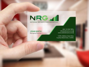 Business Card Design by Creations Box 2015 for National Retrofitting Group, LLC | Design: #16299676
