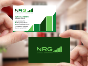 Business Card Design by Creations Box 2015 for National Retrofitting Group, LLC | Design: #16299680