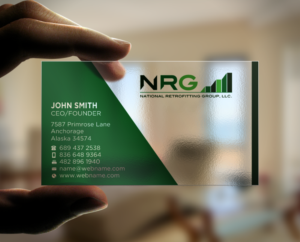 Business Card Design by Brand aid for National Retrofitting Group, LLC | Design: #16292361