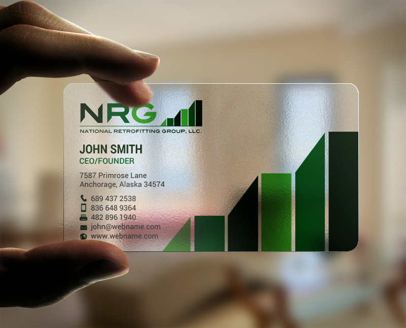 Business Card Design by chandrayaan.creative for National Retrofitting Group, LLC | Design #16293022