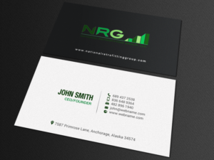 Business Card Design by chandrayaan.creative for National Retrofitting Group, LLC | Design: #16293307