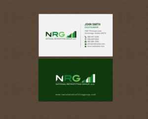 Business Card Design by chandrayaan.creative for National Retrofitting Group, LLC | Design: #16293309